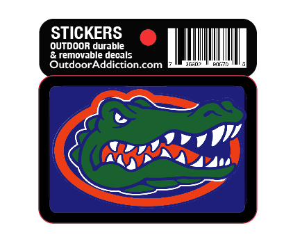 Florida Gators cell sticker, 1.5
