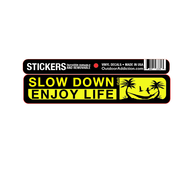 Slow Life Sticker