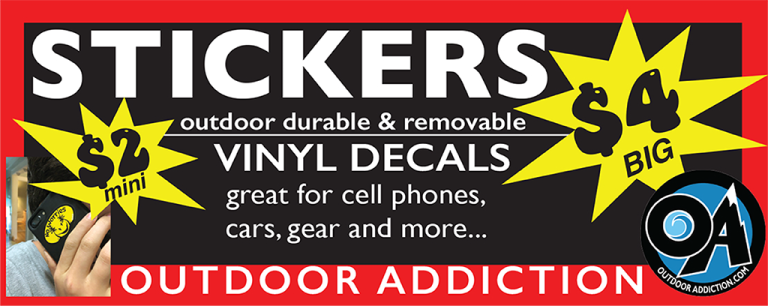 Stickers mini $2 big $4